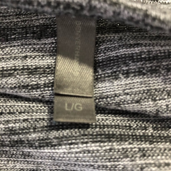 🎄 Denver Hayes black stripe  3/4 sleeve top L - Picture 4 of 7